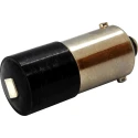 Oxley White Indicator Lamp Single Chip, Multi-Voltage 12V AC/DC to 60V AC/DC, BA9 Base, 10 mm Diameter, 1792mcd ELED/BA9S/CW