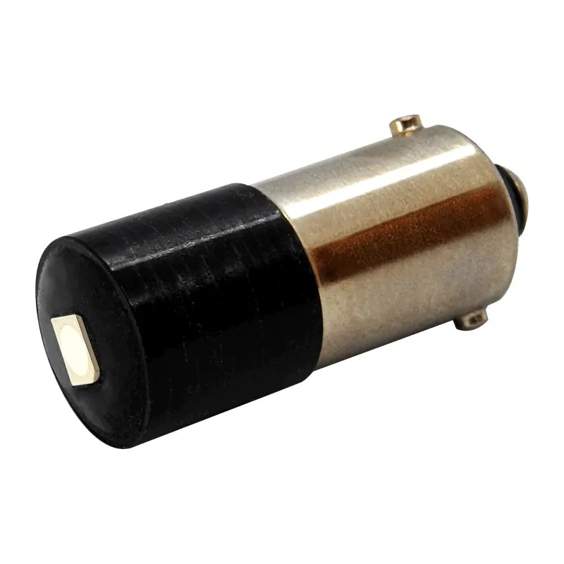 Oxley White Indicator Lamp Single Chip, Multi-Voltage 12V AC/DC to 60V AC/DC, BA9 Base, 10 mm Diameter, 1792mcd ELED/BA9S/CW