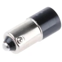 Oxley White Indicator Lamp Single Chip, Multi-Voltage 12V AC/DC to 60V AC/DC, BA9 Base, 10 mm Diameter, 1792mcd ELED/BA9S/CW