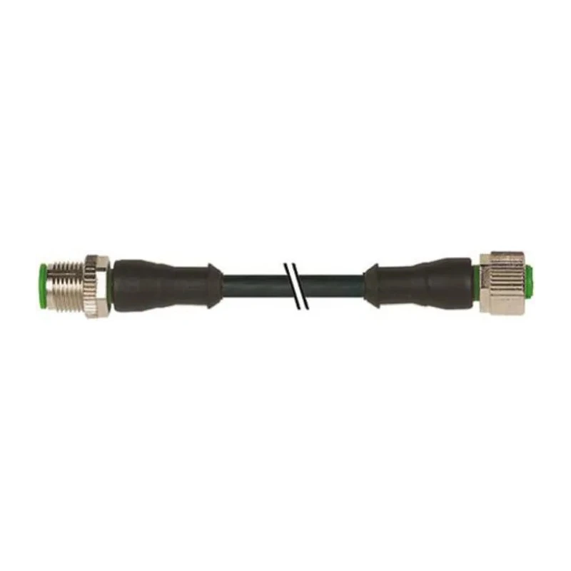 Murrelektronik Limited Male 4 Way Straight to Female 4 Way Straight Sensor Actuator Cable 1 m 7000-40021-6340100