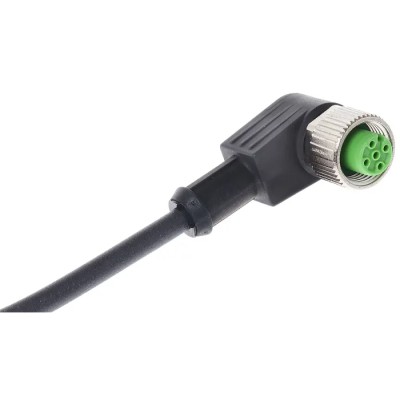 Murrelektronik Limited Sensor Actuator Cable Female 4 Way Right Angle to Unterminated Free End 5 m 7000-12341-6340500