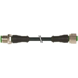 Murrelektronik Limited Sensor Actuator Cable Male 5 Way Straight to Female 5 Way Straight 1 m 7000-40041-6350100