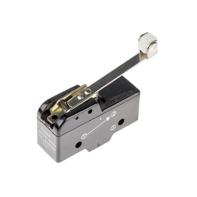 RS PRO Roller Lever Micro Switch Screw Terminal 15A 250V AC/DC SPCO IP40 797-2517