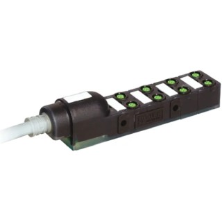 Murrelektronik Limited EXACT8 Series Sensor Actuator Cable, 8 Port, 5 m, Plastic Housing, IP67/IP65, 24V MAX, Germany EXACT8