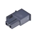 Molex Mega-Fit Male Connector Housing 5.7 mm Pitch 2 Way 2 Row Straight 170001-0102