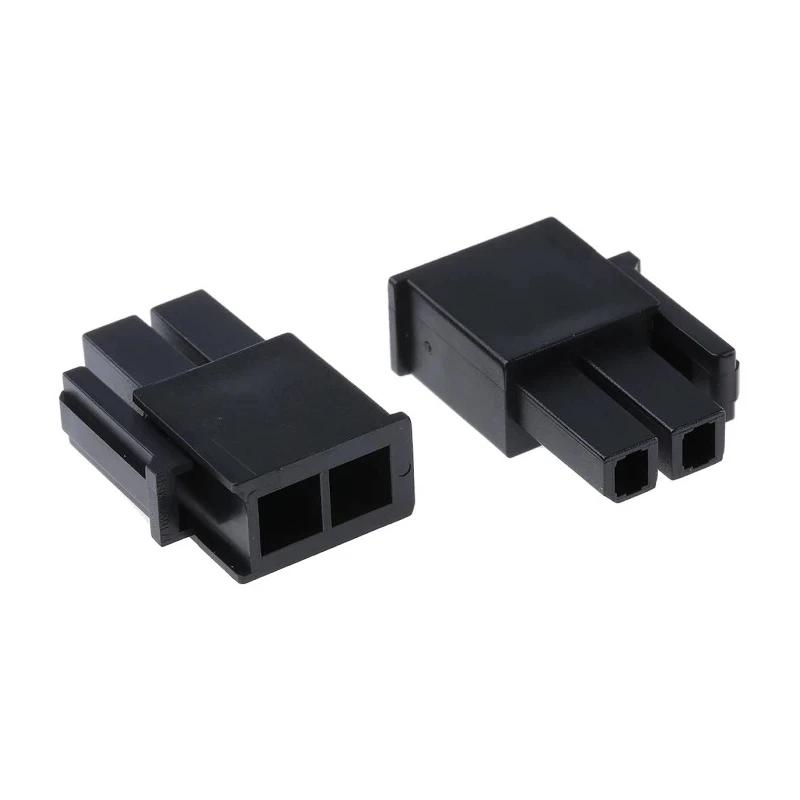 Molex Mega-Fit Male Connector Housing 5.7 mm Pitch 2 Way 2 Row Straight 171692-0102
