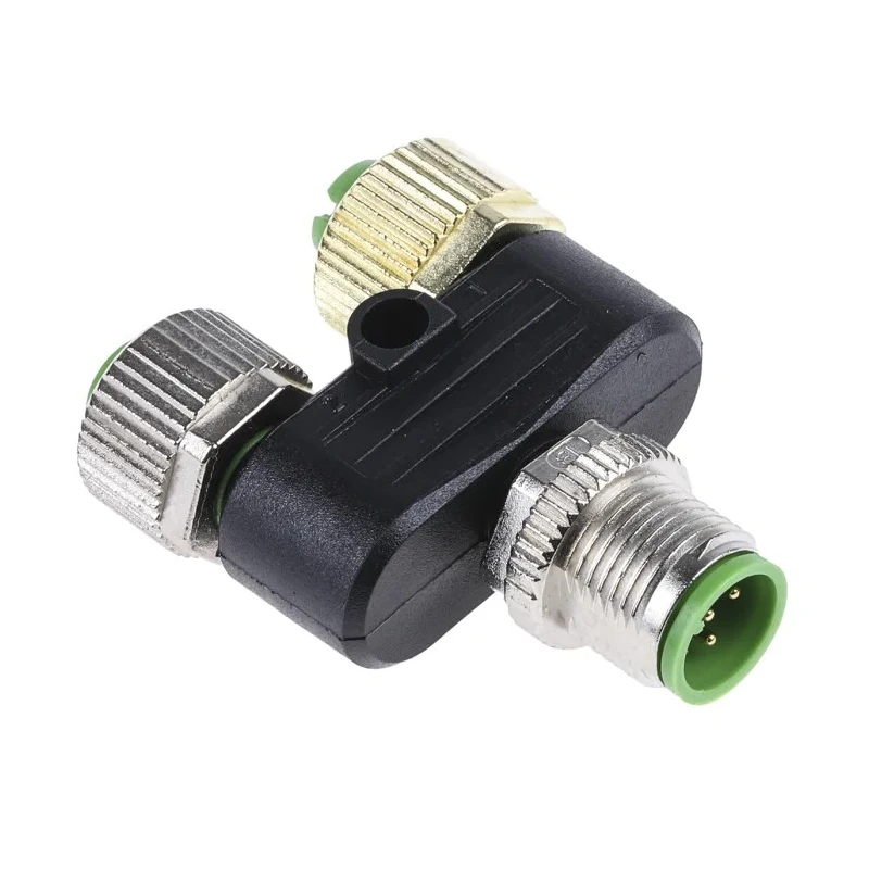 Murrelektronik Limited Straight Circular Connector Adapter 5-Contact M12 Male to M12 Female 60V 4A Zinc 7000-41121-0000000