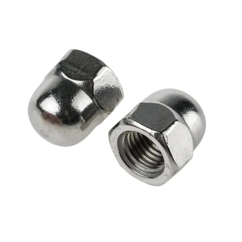 RS PRO Plain Stainless Steel Dome Nut M16, DIN 1587, Metric Thread, Overall Height 28mm 797-6080