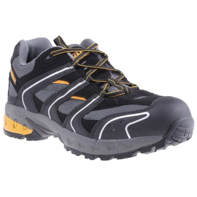 DeWALT Men's Black Composite Safety Trainer, UK 8, EU 42, Composite Toe, Lace Up, EN ISO 20345 Certified Cutter/8
