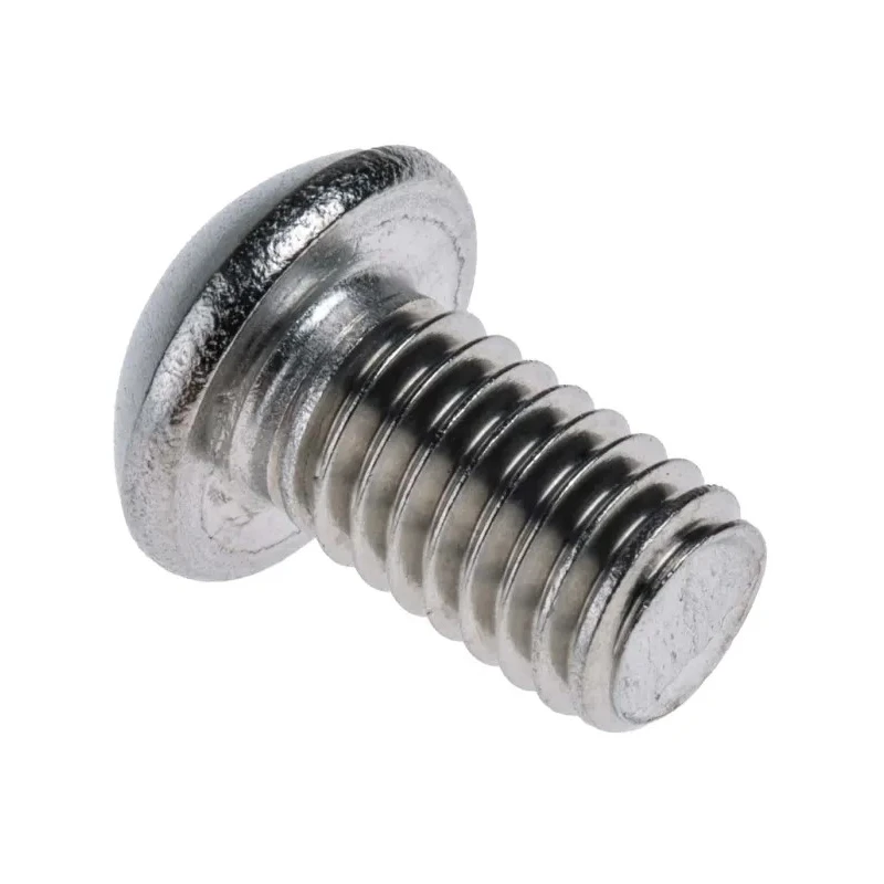 RS PRO Plain Stainless Steel Hex Socket Button Screw M6 x 10 mm 797-6096