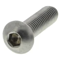 RS PRO Plain Stainless Steel Hex Socket Button Screw M8 x 30 mm 797-6103