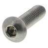 RS PRO Plain Stainless Steel Hex Socket Button Screw M8 x 30 mm 797-6103