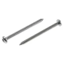 RS PRO Stainless Steel Pan Head Pozidriv Self-Tapping Screw 50 mm Thread Size 8 A2 Grade 797-6140