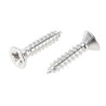 RS PRO Plain Stainless Steel Countersunk Head Pozidriv Self-Tapping Screw 16 mm Thread Size 6 Grade A2 797-6153
