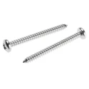 RS PRO Stainless Steel Pan Head Pozidriv Self-Tapping Screw 50 mm Thread Size 10 797-6159