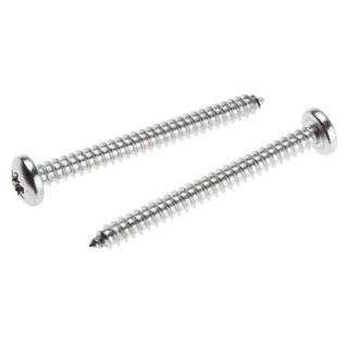 RS PRO Stainless Steel Pan Head Pozidriv Self-Tapping Screw 50 mm Thread Size 10 797-6159