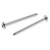 RS PRO Stainless Steel Pan Head Pozidriv Self-Tapping Screw 50 mm Thread Size 10 797-6159