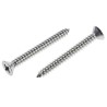 RS PRO Plain Stainless Steel Countersunk Head Self-Tapping Screw 38 mm Thread Size 8 Model 797-6162