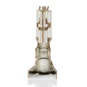 Molex 56134 Series Female Crimp Terminal MicroClasp Connector Housing 3A Current 26 AWG Min Crimp 22 AWG Max 56134-9100