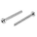 RS PRO Pozidriv Pan Stainless Steel Machine Screw 30 mm M4 797-6207