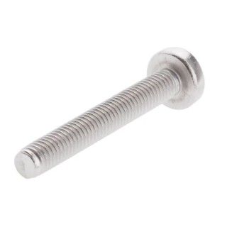 RS PRO Pozidriv Pan Stainless Steel Machine Screw M5 Thread 35mm Length A2 Grade 797-6210