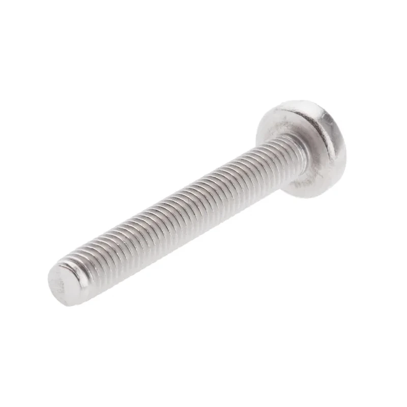 RS PRO Pozidriv Pan Stainless Steel Machine Screw M5 Thread 35mm Length A2 Grade 797-6210