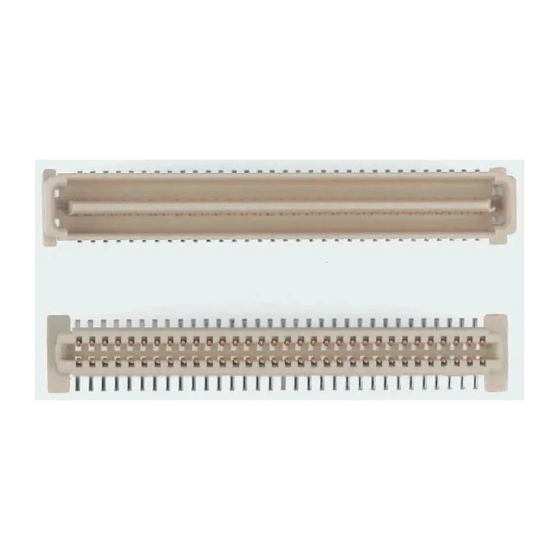 Molex PMC Mezzanine Series Straight Surface PCB Socket 64-Contact 2 Row 1 mm Pitch Solder 71439-0864