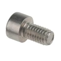 RS PRO Plain Stainless Steel Hex Socket Cap Screw M6 x 10 mm DIN 912 A2 797-6279