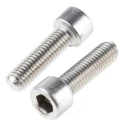 RS PRO Plain Stainless Steel Hex Socket Cap Screw M10 x 35 mm, Hex Drive, A2 Grade 797-6285