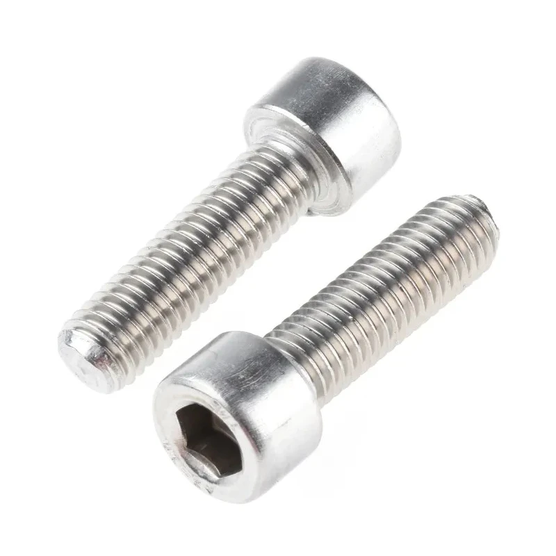 RS PRO Plain Stainless Steel Hex Socket Cap Screw M10 x 35 mm, Hex Drive, A2 Grade 797-6285