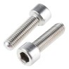 RS PRO Plain Stainless Steel Hex Socket Cap Screw M10 x 35 mm, Hex Drive, A2 Grade 797-6285