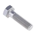 RS PRO Stainless Steel Hex Bolt M8 x 30 mm Plain Finish 304 Grade DIN 931 797-6288