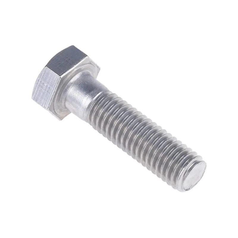 RS PRO Stainless Steel Hex Bolt M8 x 30 mm Plain Finish 304 Grade DIN 931 797-6288