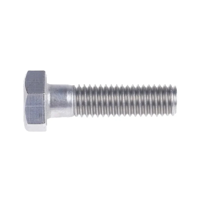 RS PRO Stainless Steel Hex Bolt M8 x 30 mm Plain Finish 304 Grade DIN 931 797-6288