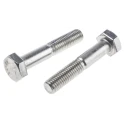 RS PRO Plain Stainless Steel Hex Bolt M10 x 55 mm A2 Type 304, DIN 931 797-6291