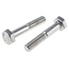 RS PRO Plain Stainless Steel Hex Bolt M10 x 55 mm A2 Type 304, DIN 931 797-6291
