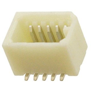 Molex SlimStack Series Straight Surface PCB Header 10 Contacts 0.8 mm Pitch 2 Row Shrouded 53307-1071