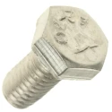 RS PRO Plain Stainless Steel Hex Bolt M6 x 12 mm A2 Grade DIN 933 797-6305