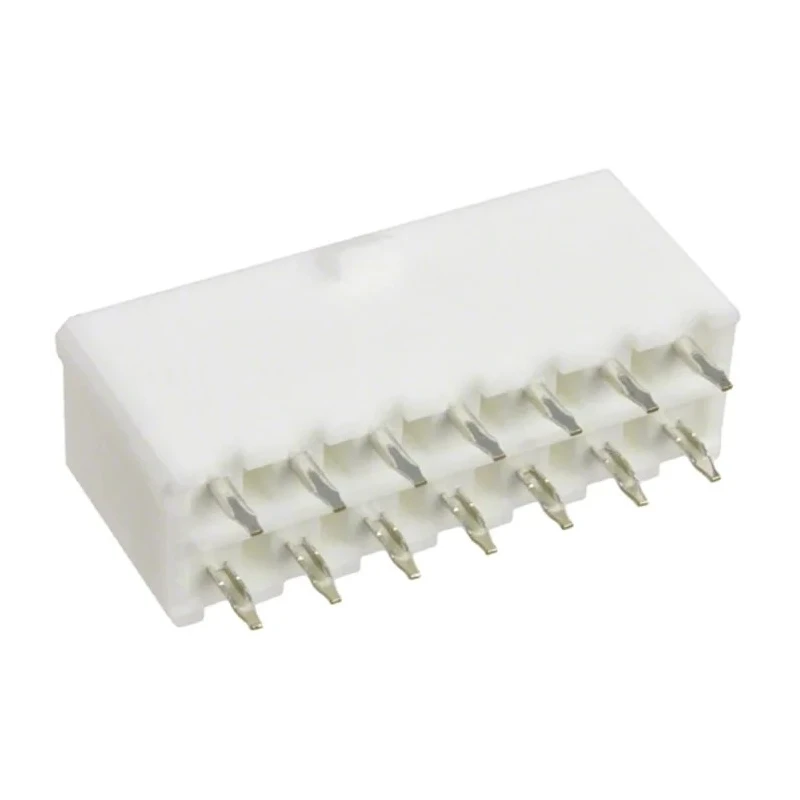 Molex Mini-Fit Jr Series Straight Through Hole PCB Header, 14 Contacts, 4.2 mm Pitch, 2 Row, Shrouded 39-31-0140