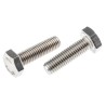 RS PRO Stainless Steel Hex Bolt Metric M10 x 35 mm Plain Finish A2 Grade 797-6336