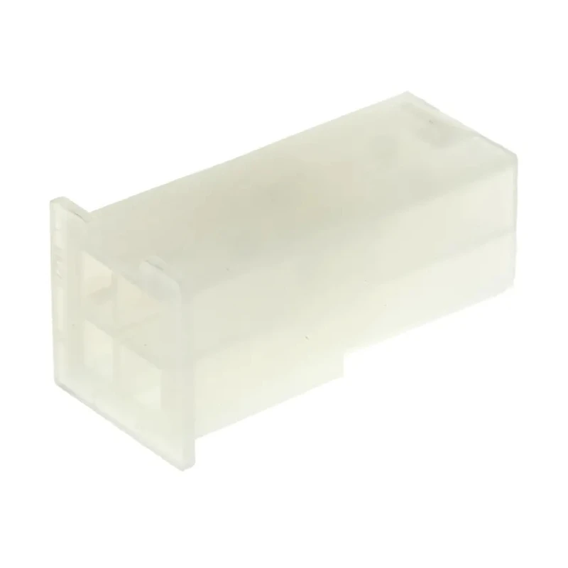 Molex Mini-Fit Jr Male Connector Housing, 4.2 mm Pitch, 4 Way, 2 Row Straight 39-01-3043