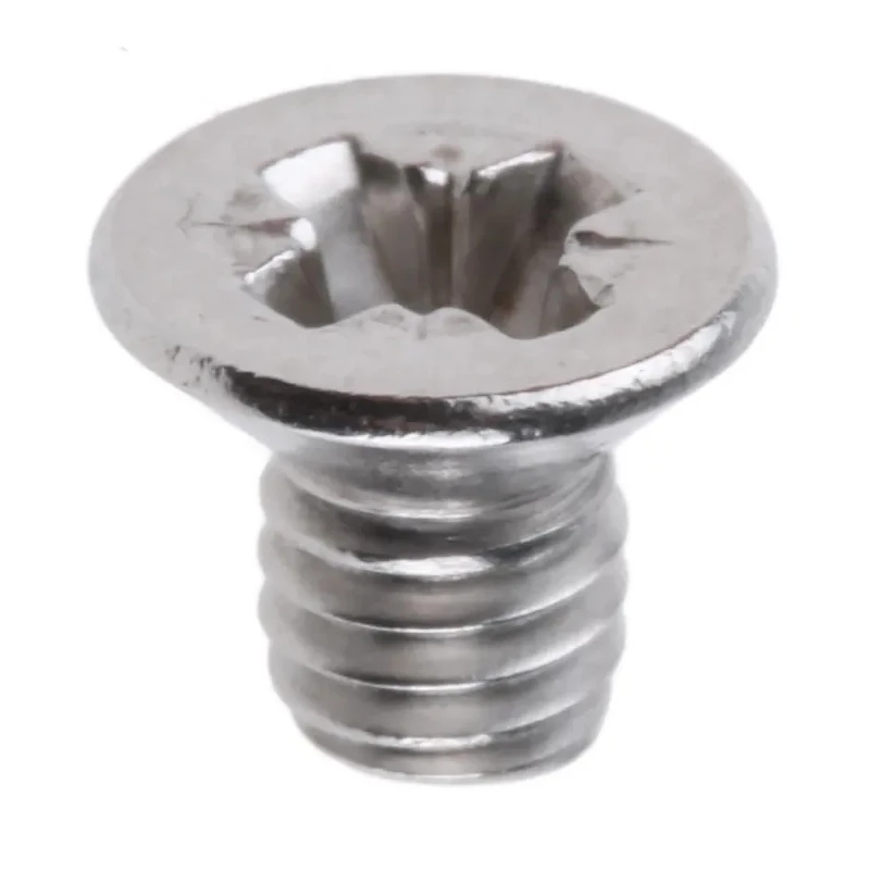 RS PRO Pozidriv Countersunk Stainless Steel Machine Screw 6 mm Length M4 797-6349