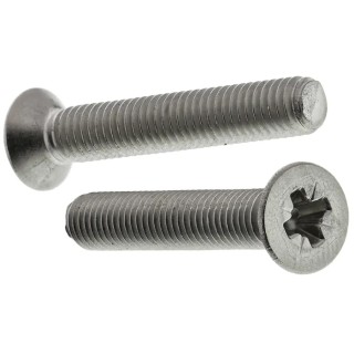 RS PRO Pozidriv Countersunk Stainless Steel Machine Screw M5 Thread 30 mm Length 797-6355