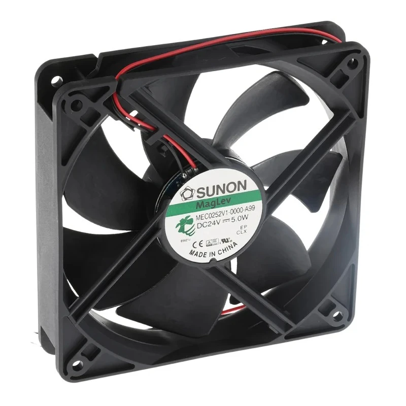 Sunon ME Series Axial Fan 24V dc 5W 207mA 184m³/h 120mm x 120mm x 25mm MEC0252V1-0000-A99