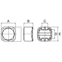 Wurth Elektronik WE-PD 7332 Shielded Wirewound Surface Mount Inductor 4.7μH ±20% 2.9A Idc 7447789004