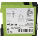 Tele DIN Rail Timer Relay, Single-Function On-Delay, 1-Contact SPDT, 24-240V AC/DC, Time Range 0.05 → 1 s to 9 → 180 s V2ZE10