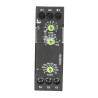 Tele V2ZM10 Series DIN Rail Multifunction Timer Relay 1-Contact SPDT 12-240V AC/DC V2ZM10
