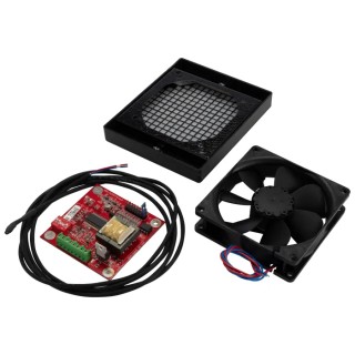 ebm-papst 3400 N Series Axial Fan Kit 24V DC 2.7W 102 m³/h IP68 92 mm 25 mm