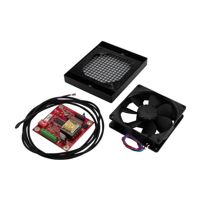ebm-papst 3400 N Series Axial Fan Kit 24V DC 2.7W 102 m³/h IP68 92 mm 25 mm 