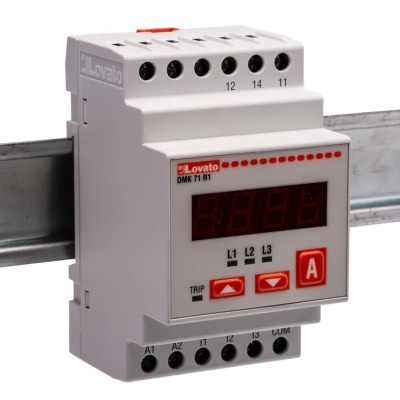 Lovato Electric Digital Ammeter AC 10000 A, ±0.5 % Accuracy DMK71R1